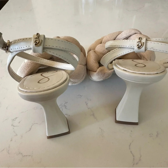 Sam Edelman Courtney Sandal in ivory Size: 6M - Picture 6 of 7